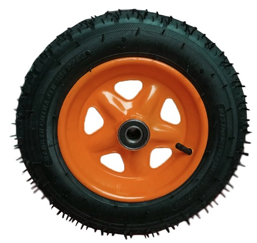 Roata roaba 350-8 cu rulment SPITE portocalie, MX277